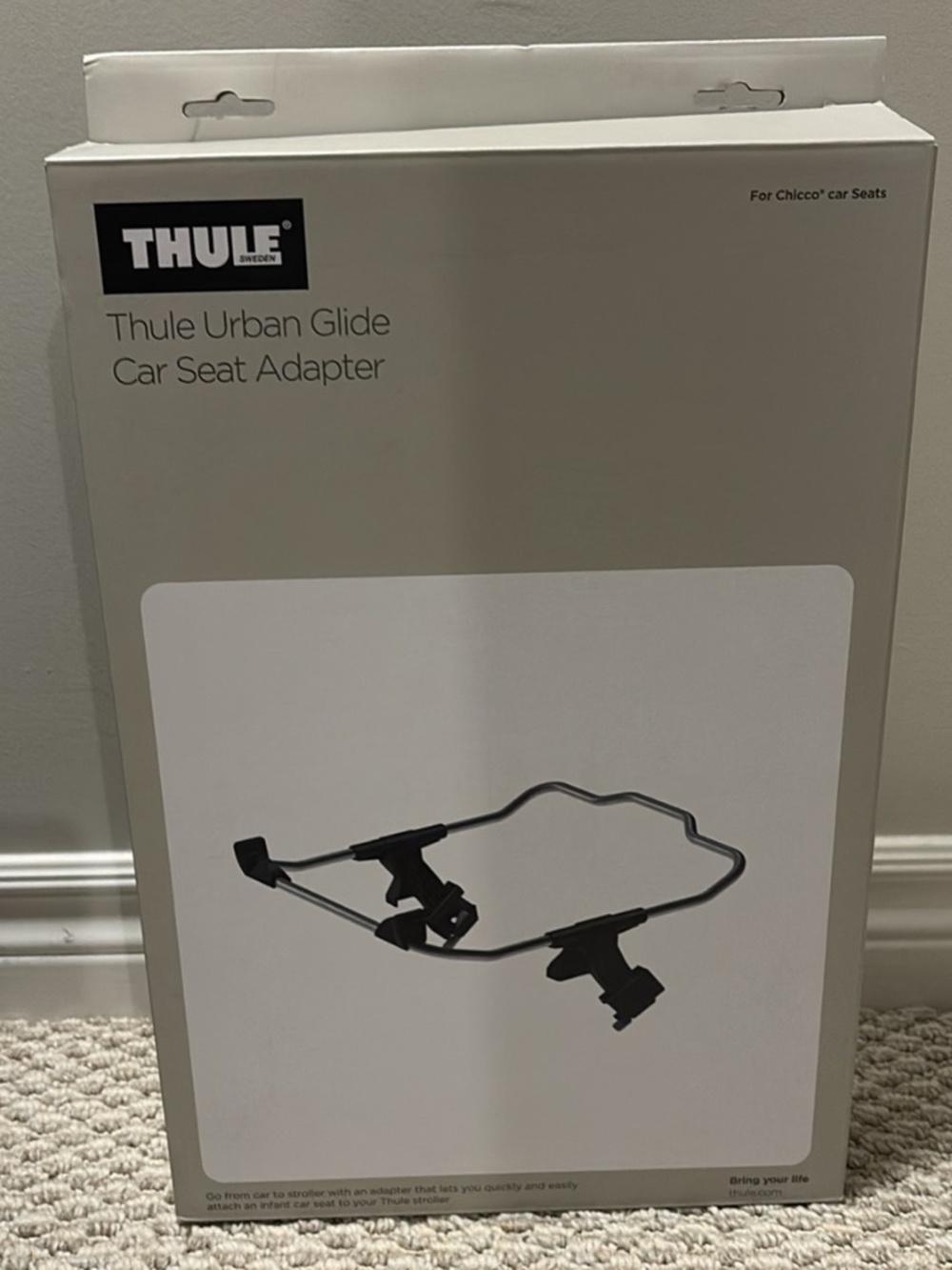 Chicco car seat adapter for Thule stroller